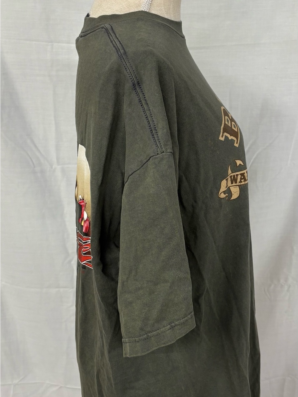 Harley-Davidson Looney Tunes Taz Stratman TShirt XL Delano, MN 2 Side Y2k - Picture 6 of 16